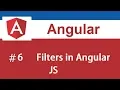Search Filters in Angular JS Basics of Angular JS Part-6