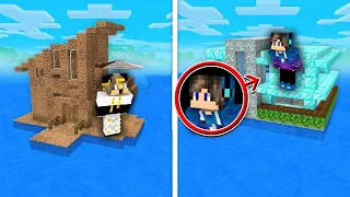 فلم ماين كرافت الجار الغني الطيب والجار الفقير Minecraft Movie 