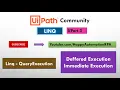 Linq - Execution Methods