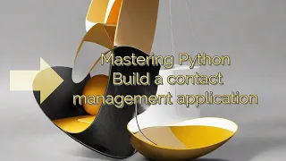 Python Contacts App Tutorial Build Your Own Contact Management application