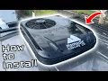 HOW TO Install Nomadic Cooling X2 12V Air Conditioner WITHOUT the DIY Install Kit Full Walkthrough