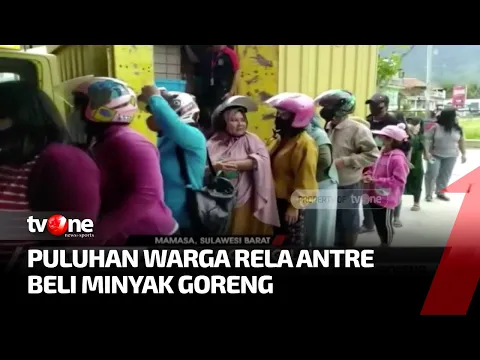 Kelangkaan Minyak Goreng Masih Dirasakan Warga di Mamasa