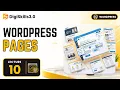 WordPress Admin Pages in WordPress WordPress Lec 10 DigiSkills 3 0
