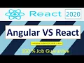 Angular Vs React which is best React 2020 tutorials Hindi Urdu