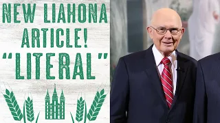 New Liahona Article! - "Literal"