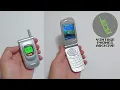 Samsung SGH-T200 Mobile phone menu browse, ringtones, games, wallpapers