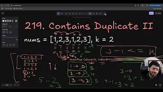 Contains Duplicate II Leetcode 219 - Efficient Solution Explained