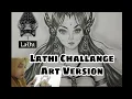 Download Lagu Lhati Challange Art Version / Drawing Lathi / Lukisan Lathi / Nyi Roro Kidul Animation / Kadita ML