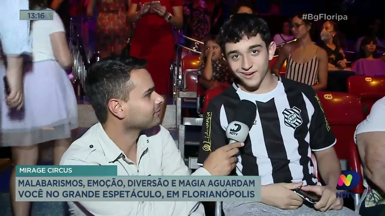 Malabarismos, emoção, diversão e magia aguardam você no Mirage Circus, em Florianópolis