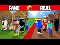 Fake Scary Entities Split a Scary Village In Half In Minecraft