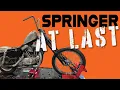 The Build Finally Changes - TC Bros Moto Iron Springer Installed on the Sportster