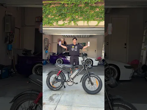 I customized my bike to match my car… @SwagTronUSA  #AD #Swagtron #UrbanCruise