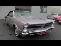 1965 Pontiac GTO 4-Speed Convertible Factory Irish Mist For Sale Affordable Classics Inc