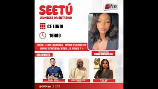 🚨LIVE SSP: SEETU JEUNESSE ET ORIENTATION - PR - MAME COUMBA DIA - 07 SEPTEMBRE 2026