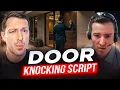 Why This Door Knocking Script Works Better Than Phone Calls