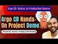 Argo CD End-to-End Project Demo Private Git Secrets Pruning Self-Healing