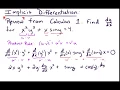 14 3 Partial derivatives using implict differentiation