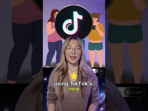 I Let TikTok’s New AI Cast Clone Me… The Results Are Actually Insane 😳 #AICast #TikTokAI