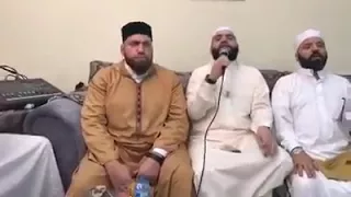 يا سع د ق وم بالله فازوا   جلسة ذكر رائعة بحضور المنشدين أبو شعر ومنصور زعيتر دندنها