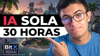 Dejaron a una IA sola 30 horas y esto pasó