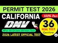 Permit Test Study Guide California DMV Permit Test Study Guide