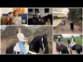 A NORMAL DAY RIDING WHO DO YOU THINK GOT OFF THEIR HORSE VLOG