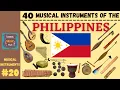 40 MUSICAL INSTRUMENTS OF THE PHILIPPINES | LESSON #20 | LEARNING MUSIC HUB | MUSICAL INSTRUMENTS