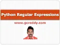 Python Class 21 - Python Regular Expressions