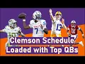 Clemson 2025 Schedule Loaded with Top Opposing QBs - Ranking