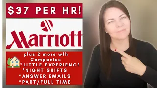Marriott is Hiring Remote Little Experience Work From Home Jobs 2026 Night Part Time