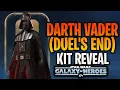 Lagu NEW Darth Vader (Duel's End) Kit is INSANE - Massive Boost to Emperor Palpatine - SWGoH