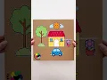 Kids Activity Colorful House Match