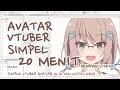 Membuat Virtual Youtuber dalam 20 menit Live2D Tutorial English Sub