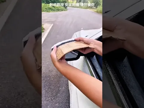 ¡Protege los Espejos de tu Coche de la Lluvia! 😱 #shorts