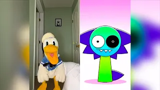 Donald Ducc REACTS To SPRUNKI TikToks! 172 (DO NOT BE SCARED CHALLENGE)