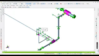 CAESAR-2 PIPING MODELING INPUTS PIPE SUPPORT OFFSET SKEWED LINES ISOMETRIC PART 1