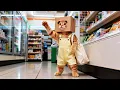 Download Lagu Ginger Kitten Got Caught In The Rain… So It Made Himself a Little Box Hat! 🐱💛📦 #cat #cute