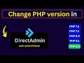 How to Switch PHP versions in DirectAdmin