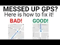 2020 GPS not facing Up How to make the arrow face up Google Maps Fix Car icon not going straight
