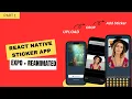 Build Your Own Snapchat-Like Sticker App Expo Image Picker React Native Reanimated
