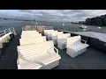 A Ride on MBTA Ferry from Seaport Fan Pier to Quincy