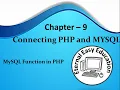 TN 12th computer application chapter - 9 PHP and Mysql connectivity