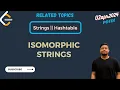 LEETCODE 205 Isomorphic Strings Strings Hash Map Easy 02April2024