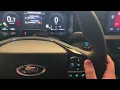 2025 Ford Explorer Digital Cluster Walkthrough ST-Line Full Menu Guide