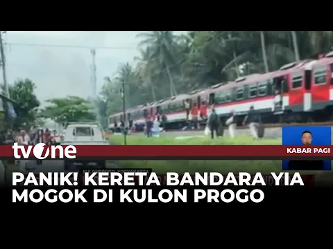 Kereta Bandara YIA Mogok, Penumpang Panik Berhamburan