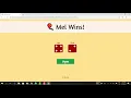 Simple Dice Game with HTML CSS Bootstrap and JavaScript