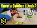 How to find a Coolant Leak