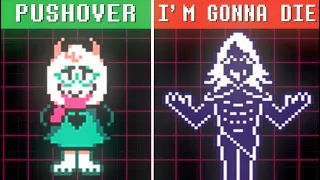 Ranking Deltarune Characters I Could Beat In A Fight