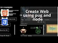 Create Website using Pug pug projects taekwondo website make using pug with node part-