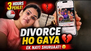 3 Ghante Pehle Ho Gaya Divorce 😱